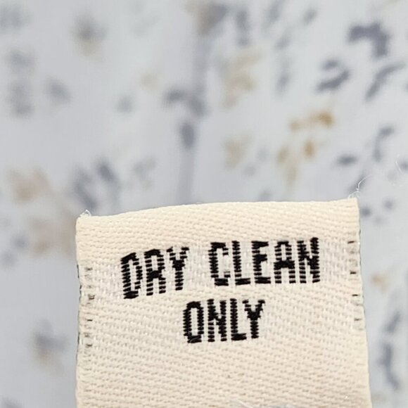 Hopeless Romantic Women's Floral Button Front Peplum Cottagecore Blouse- M - Picture 8 of 8